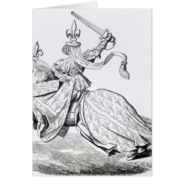 Duc de Bourbon a armé pour le tournoi (Devant)