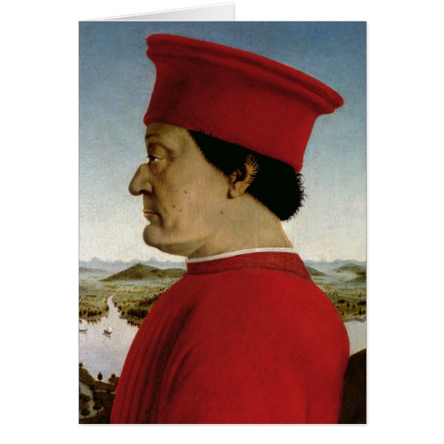 Duc de Federigo DA Montefeltro d'Urbino, c.1465 (Devant)