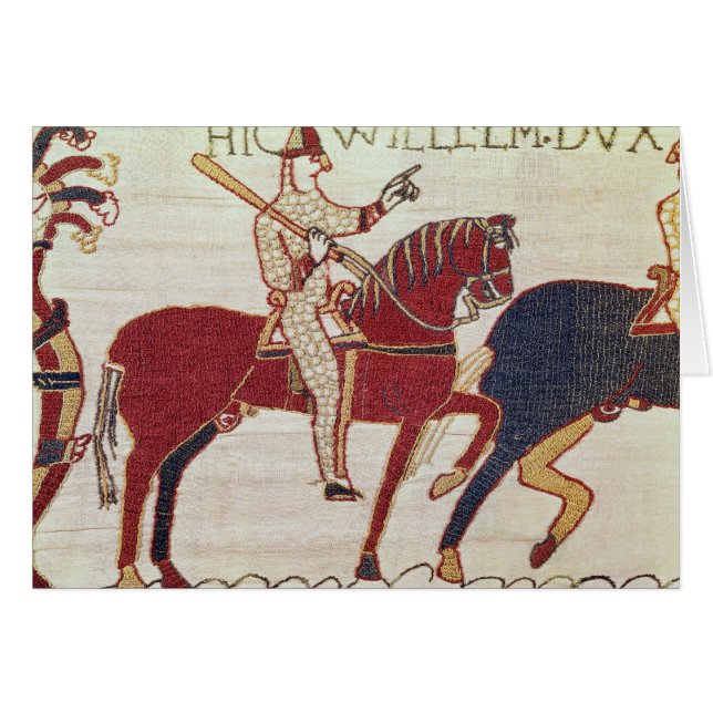 Duc William exhorte ses troupes (Devant horizontal)