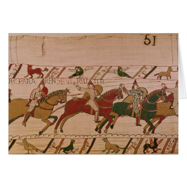 Duc William Exhorts ses troupes (Devant horizontal)