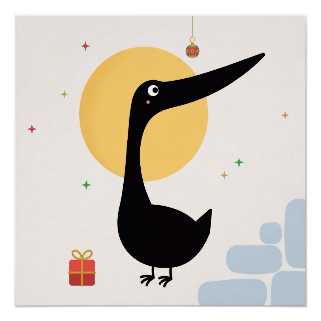 Duck Mid-Autumn Poster (Devant)