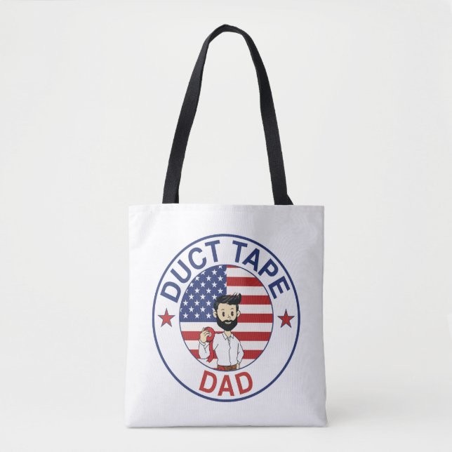 Duct Tape Dad - Tote Bag (Devant)