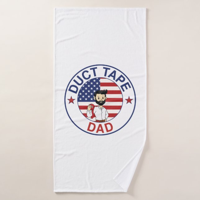 Duct Tape Dad - Towel (Serviette de bain)