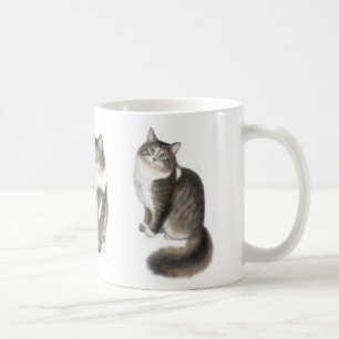 Duffy la tasse de chat de ragondin du Maine