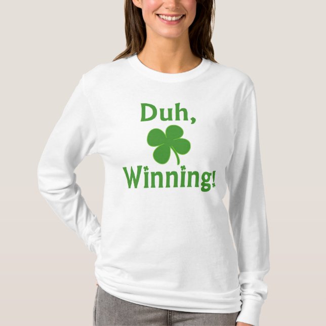 Duh, gagnant !  T-shirt (Devant)