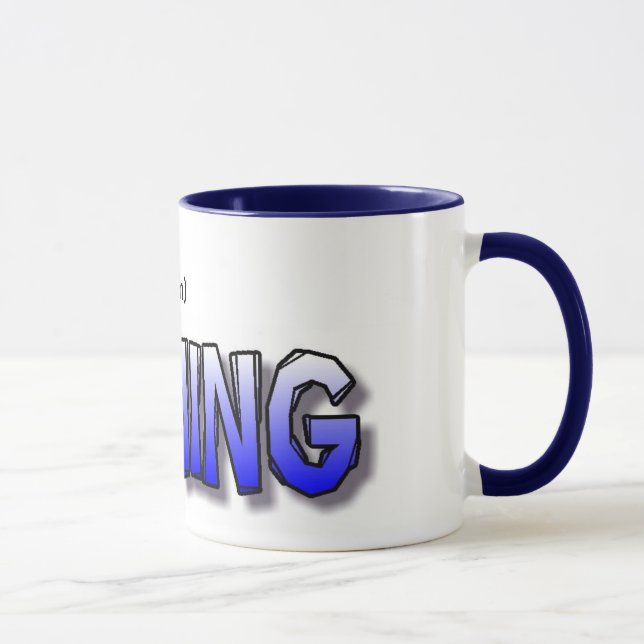 (duh) tasse de GAIN - bleu (Droite)