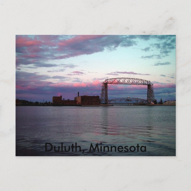 Duluth, carte postale MN (Devant)