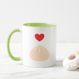 Dumpling Love Light Green 11oz. Mug