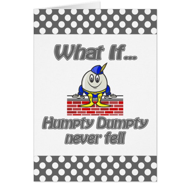 dumpty humpty n'est jamais tombé (Devant)