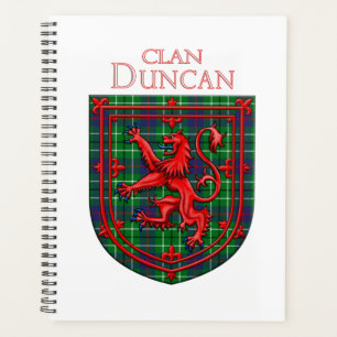 Duncan Tartan Scottish Plaid Lion Rampant