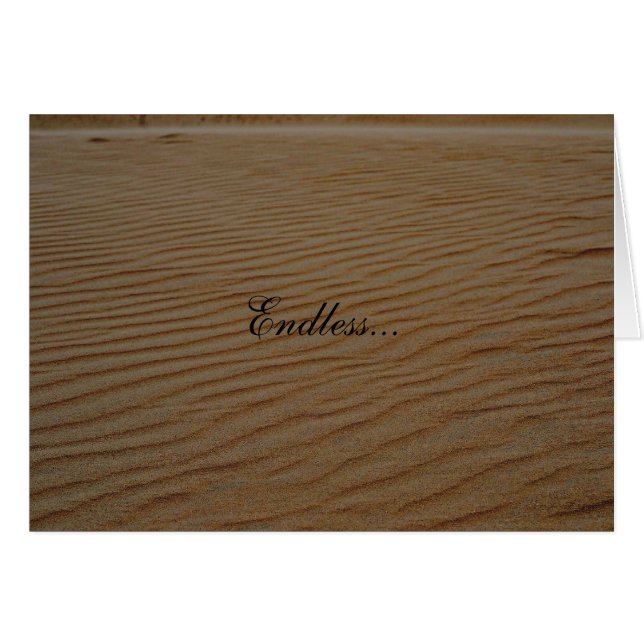 Dune de sable Abstraite par Shirley Taylor (Devant horizontal)
