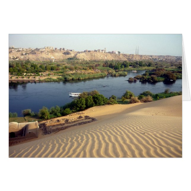 dune de sable de nil river (Devant horizontal)