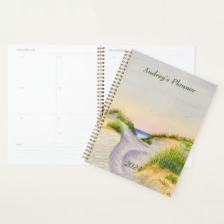 Dunes de plage, Aquarelle Plannière côtière