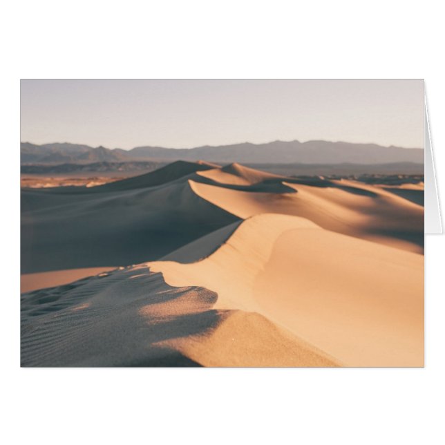 Dunes de sable de Mesquite dans la vallée de la Mo (Devant horizontal)