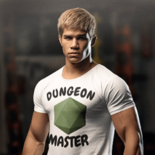DUNGEON MASTER RPG DICE JEU T-SHIRTS