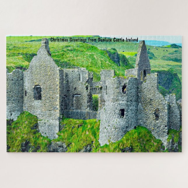 Dunluce Castle Antrim Irlande Jigsaw Puzzle (Horizontal)
