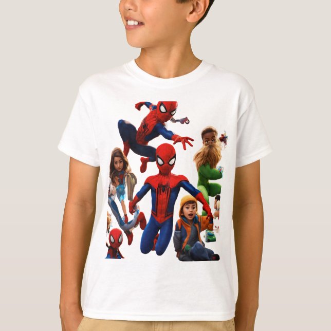 "Duo Dynamique : Spidey & T-shirt Extraordinaire a (Devant)