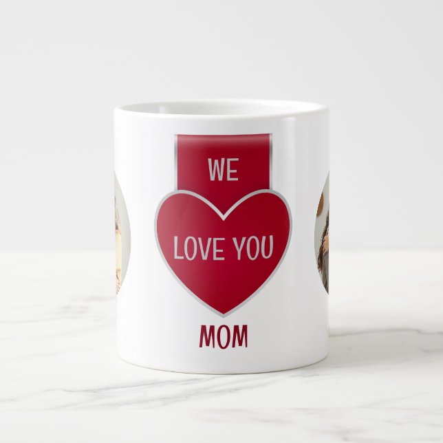 Duo On T'Aime Maman Jumbo Mug (Devant)