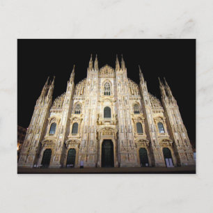 Duomo di Milano - Italie à la carte postale de nui