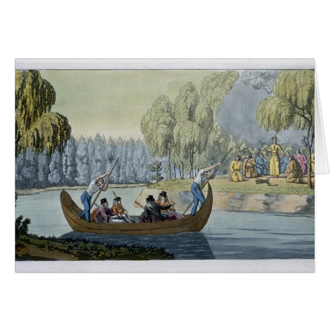 Duperie de capitaine Wallis par la Reine Oberea, (Devant horizontal)