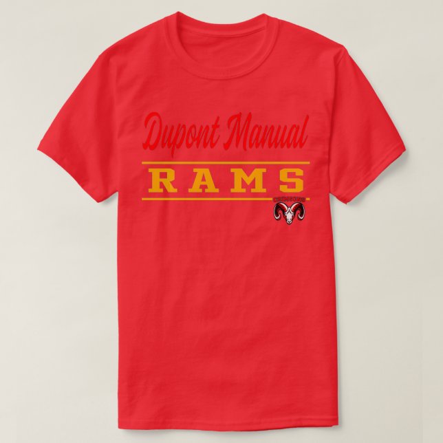 Dupont manuel High School Rams Pullover (Design devant)