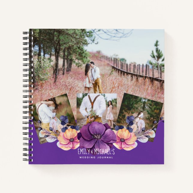 DuskTillDawn Mariage Journal Guest Book Planner (Devant)