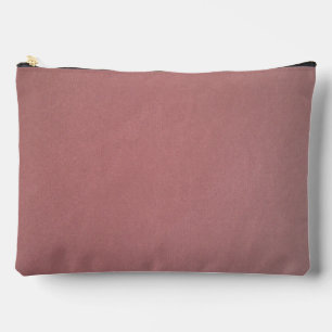 Dusky Rose Leather Effect Sac Prince Cut Sew Bag