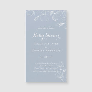 Dusty Baby shower de Magnolias Blancs