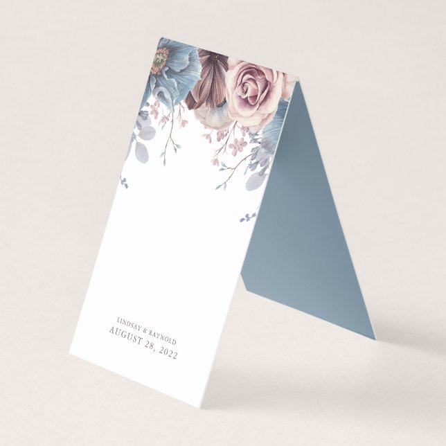 Dusty Blue et Mauve | Carte supplémentaire (Front)