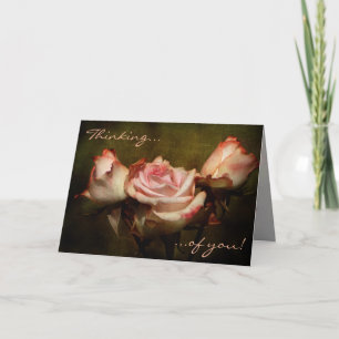 Dusty Rose Pense à votre carte de voeux