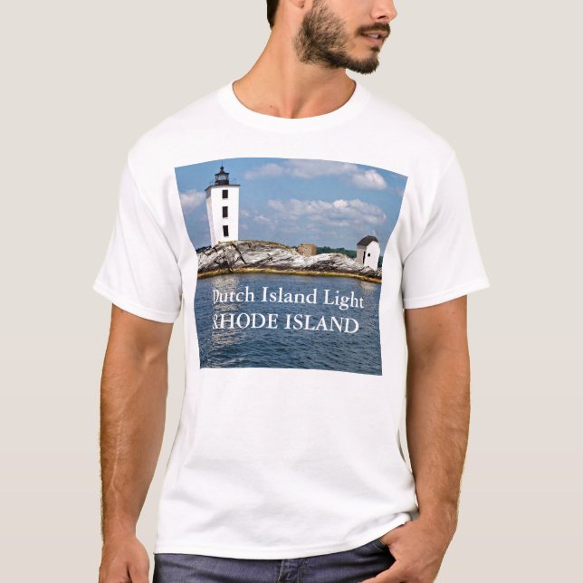 Dutch Island Light, Rhode Island T-Shirt (Devant)