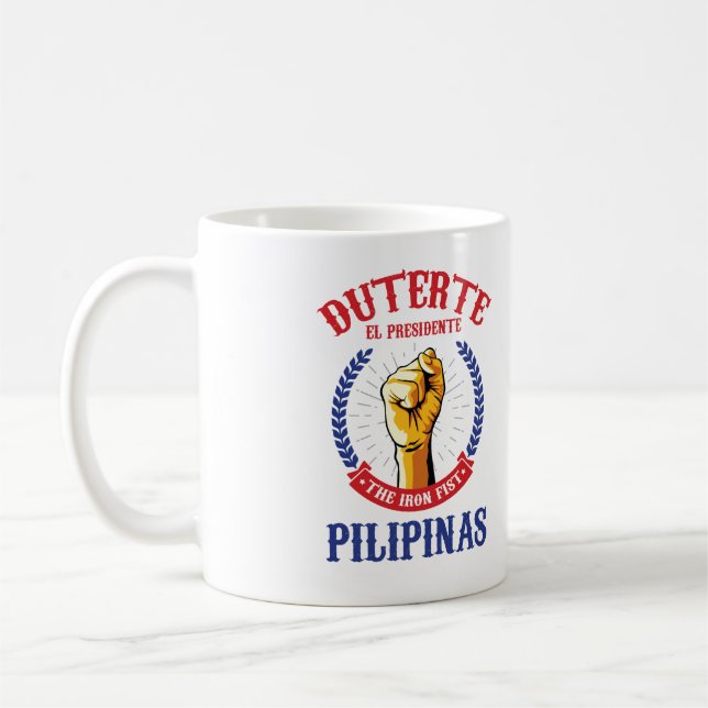 Duterte - tasse d'EL Presidente (Gauche)
