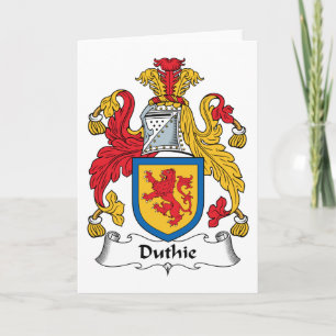 Duthie Family Crest