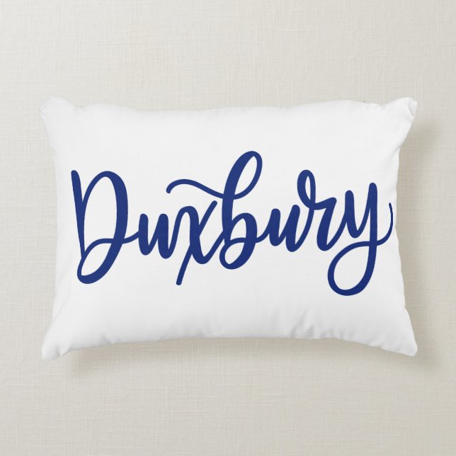 Duxbury Dainty Scripts Coussin (Devant)