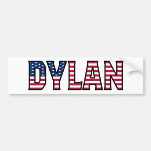 Dylan Nom Vorname USA Aufkleber Sticker Auto