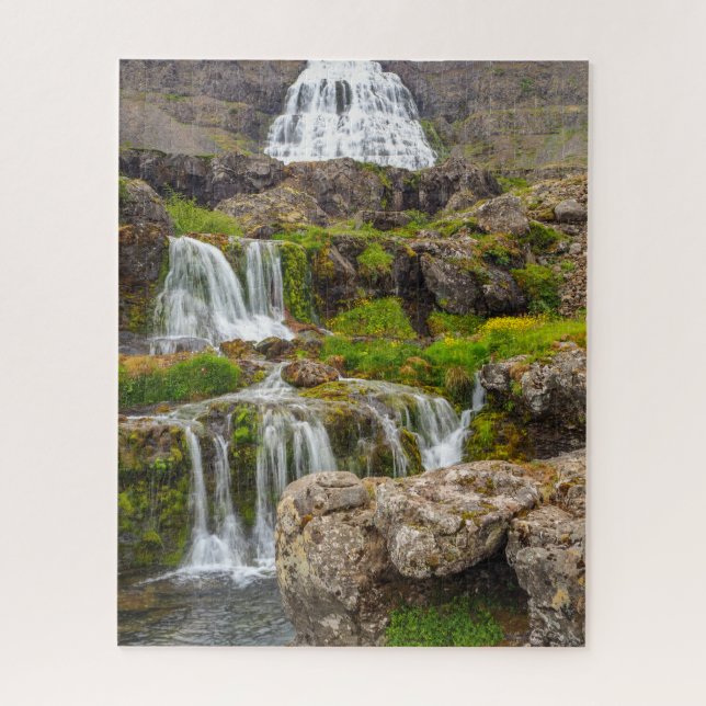 Dynjandifoss, Islande, Jigsaw Puzzle (Vertical)