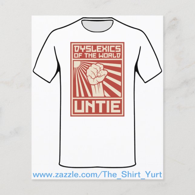 Dyslexiques du monde UNTIE (Devant)