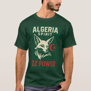 DZ POWER - Algérie Spirit Fennec Design T-shirt