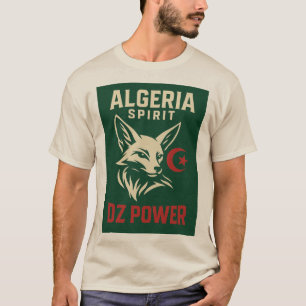 DZ POWER - Algérie Spirit Fennec Design T-shirt