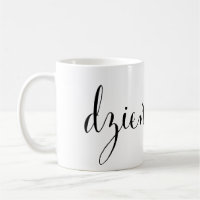 dzień dobry Good Morning polonais Mug