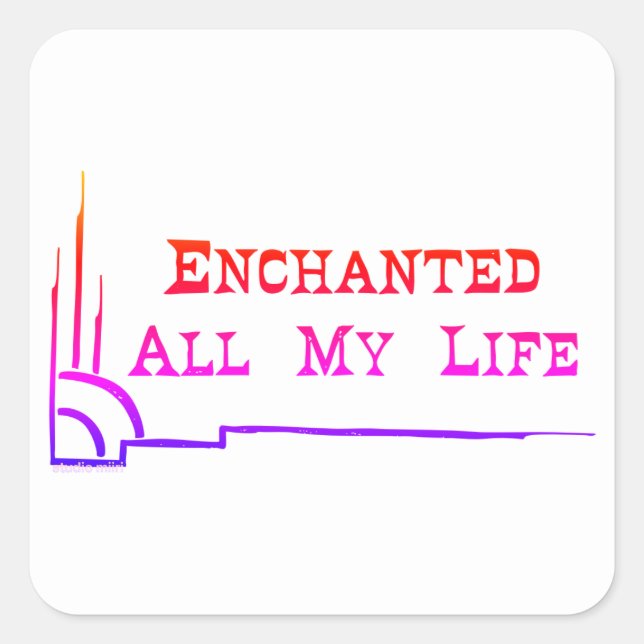 e.a.m.l SQUARE STICKERS <<sunrise>> (Devant)