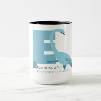E comme Elasmosaurus Mug