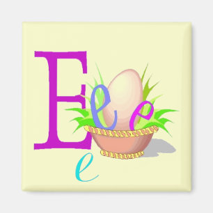 E - Magnet alphabétique