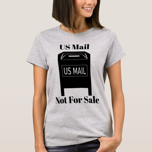 E-mail US non à vendre T-shirt (Devant)