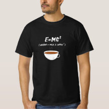E=MC2 Chemise T-Shirt pour louvetteur de café Humo