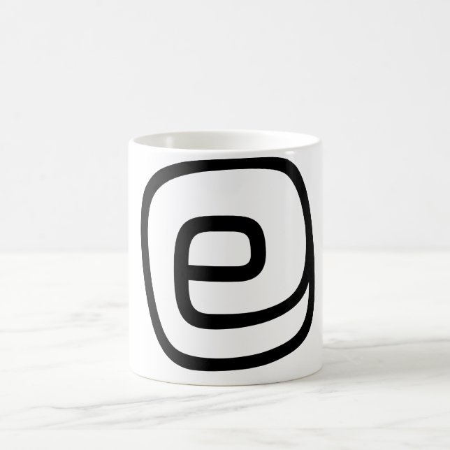 E Monogram Mug Embellisment (Centre)