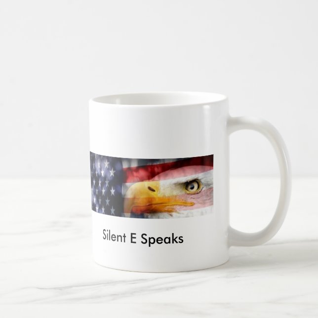 E silencieux parle des tasses de café (Droite)
