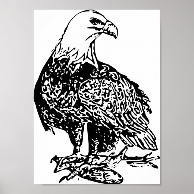 Eagle 2 Print, Value Poster Paper (Matte) (Devant)