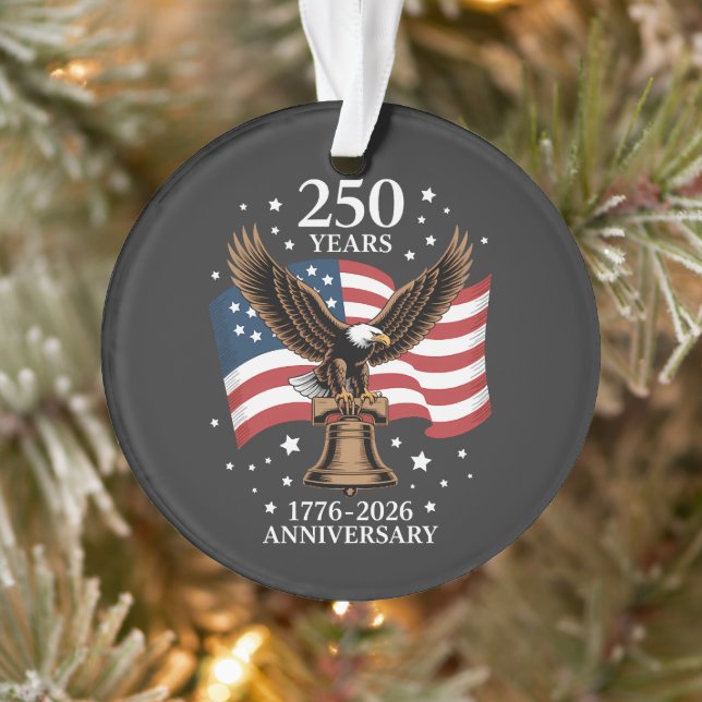 Eagle and Flag 250 Years of America 1776-2026 (Arbre)