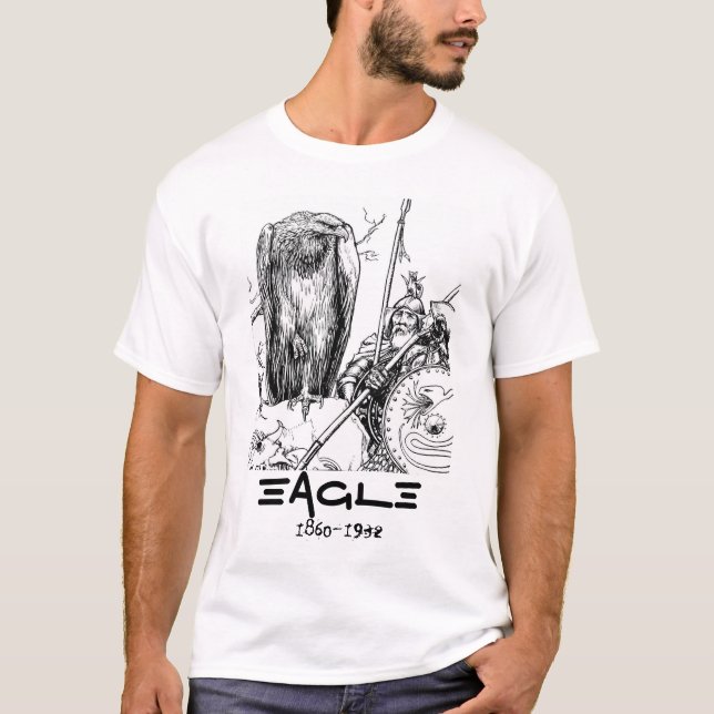 Eagle and the Soldiers Homme's Basic T-shirt (Devant)